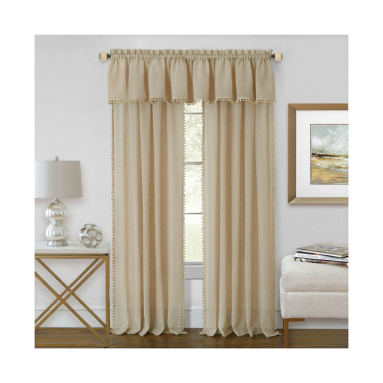 Wallace Window Curtain Valance, 52x14