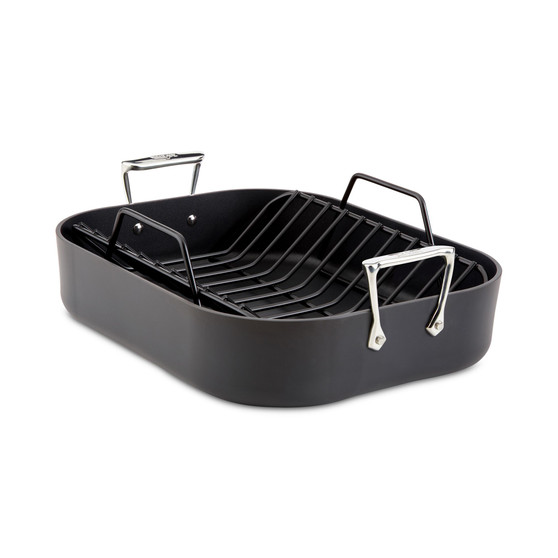 Hard Anodized Roaster with Rack
