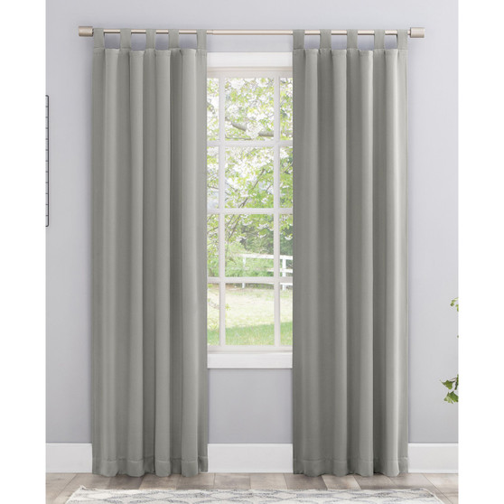Preston Energy Saving Blackout Tab Top Curtain Panel, 63" L x 40" W