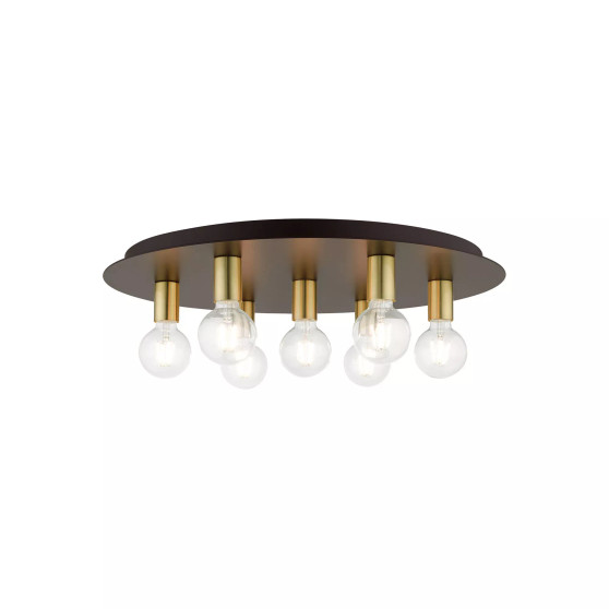 Hillview 7 Lights Flush Mount
