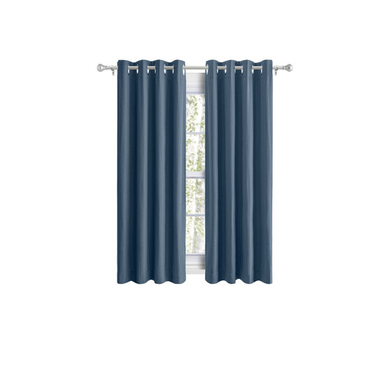 Grand Pointe Grommet Curtain Panel w/Wand 54"W x 54"L