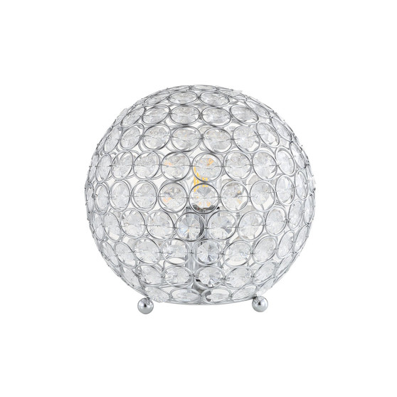 Gemma 8.25" Acrylic/Metal LED Table Lamp