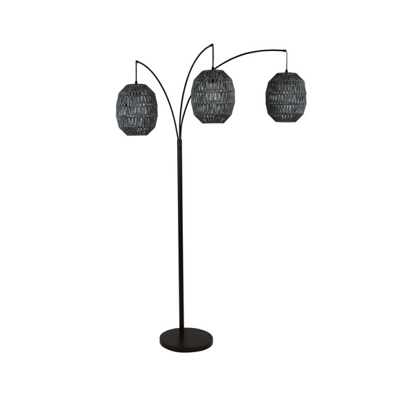 Decor Therapy Laurette Three-Light Floor Lamp