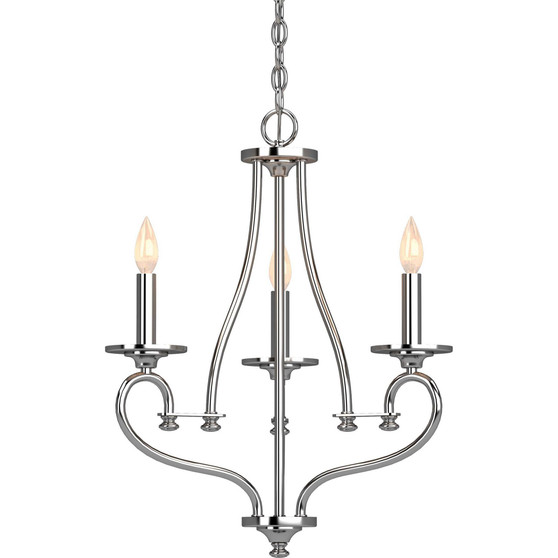 Tes 3-Light Hanging Chandelier