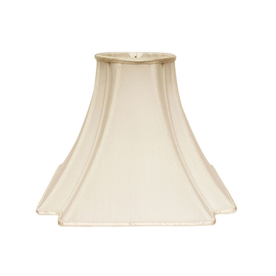 Cloth&Wire Slant V-Corner Square Softback Lampshade with Washer Fitter