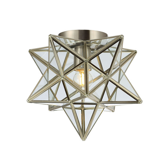 Stella Moravian Star LED Flush Mount