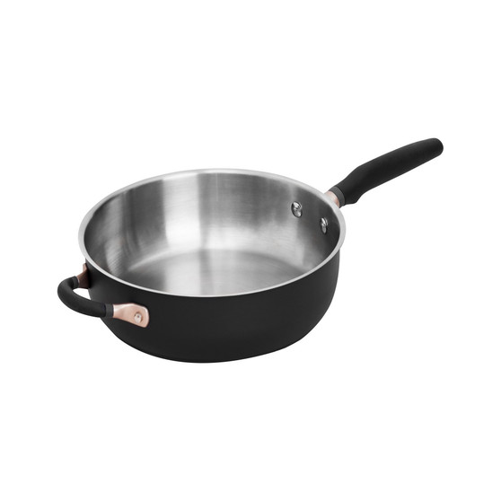 Accent Series Stainless Steel 4.5-Quart Saute Pan