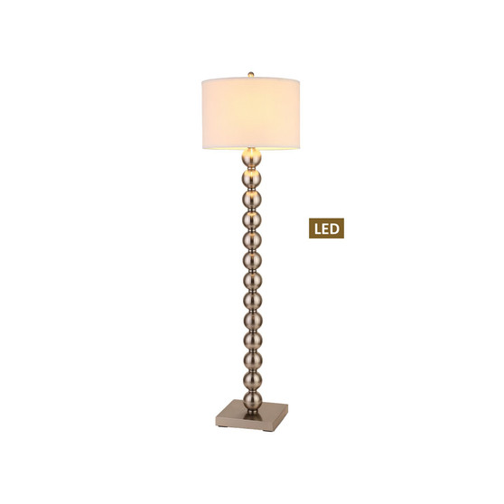 Cosimo 61" Balls LED Floor Lamp with Dimmer