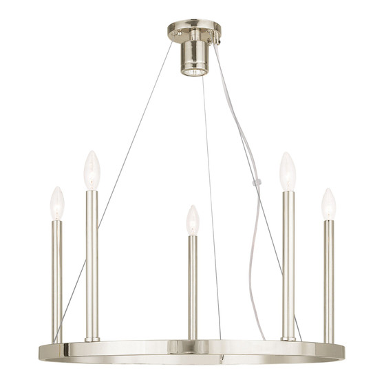 Alpine 5-Light Chandelier