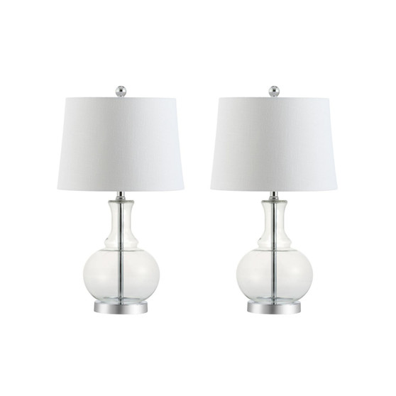 Lavelle Glass Led Table Lamp, Set Of 2