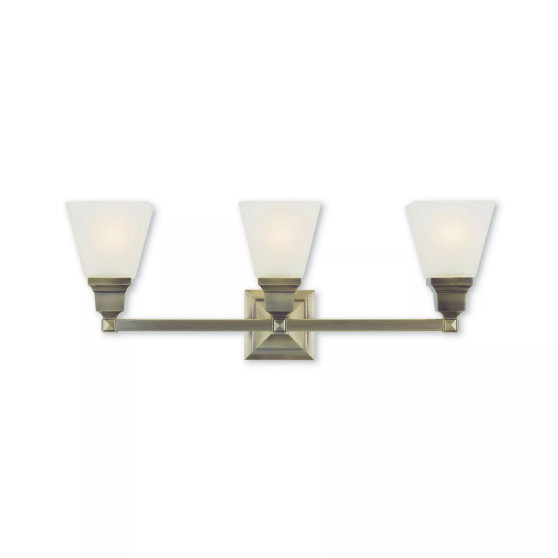 Mission 3-Light Bath Vanity Fixture
