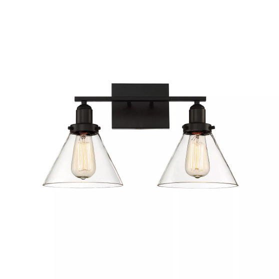 Drake 2-Light Bathroom Vanity Light