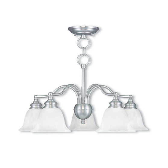Essex 5-Light Convertible Dinette Chandelier/Ceiling Mount
