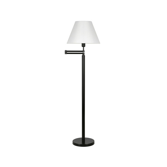 Moby Swing Arm Floor Lamp Empire Shade