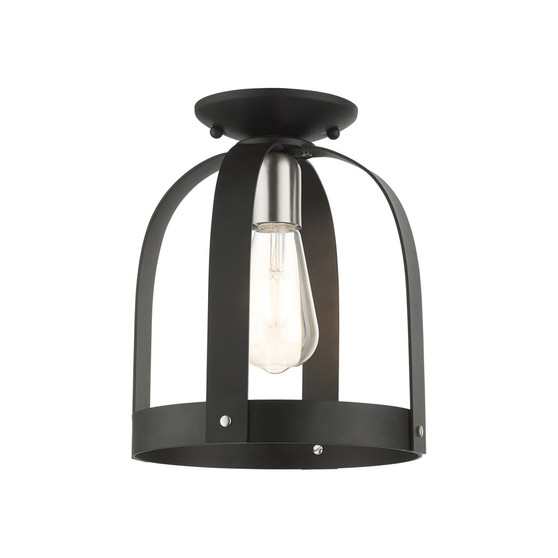 Stoneridge 1 Light Petite Semi Flush