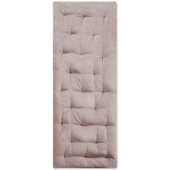 Edelia Poly Chenille Lounge Floor Pillow Cushion, 27"x74"