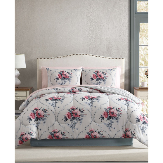 Tina Reversible 8-Pc. Comforter Sets, Created for Macy's
