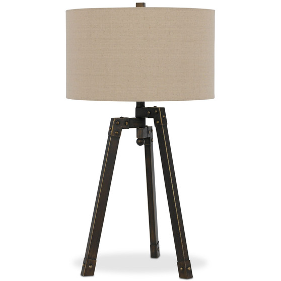 Angled Tripod Table Lamp