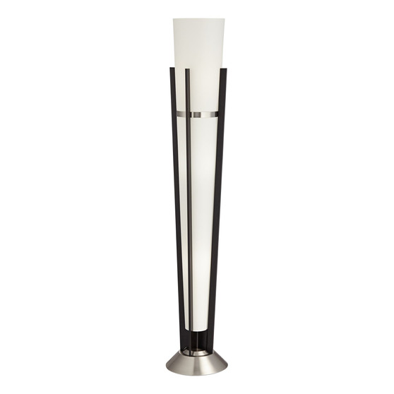 Torchiere with Linen Shade