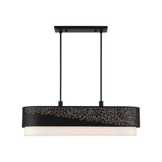 Noria 6 Lights Linear Chandelier