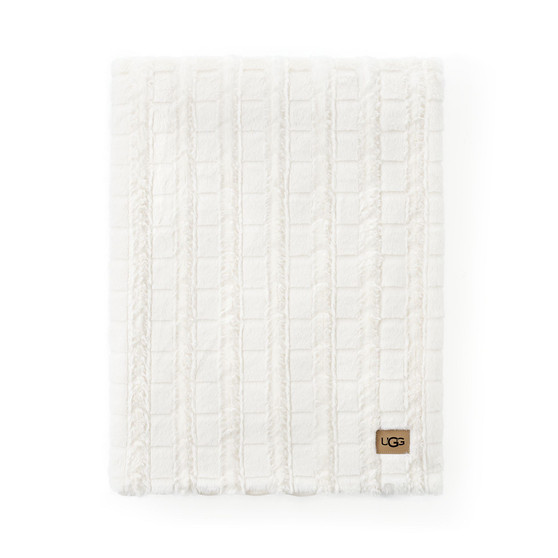 Carleen Faux Fur Throw, 50" x 70"