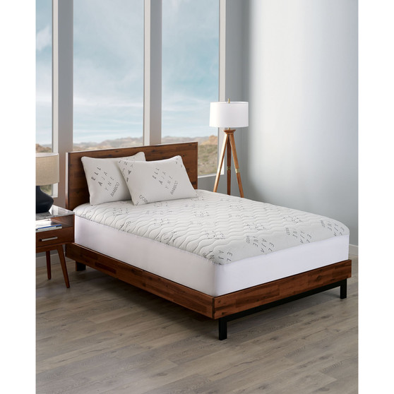 Bamboo Shredded Memory Foam Pillow, Standard/Queen, Adjustable Density - Set of 2