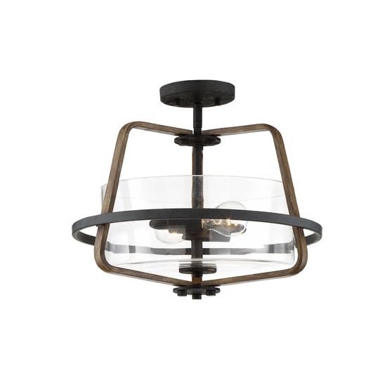 Ryder 2 Light Semi-Flushmount
