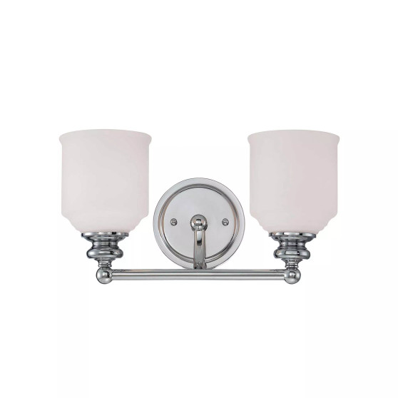 Melrose 2-Light Bathroom Vanity Light