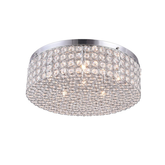 Giannis 19" 6-Light Indoor Flush Mount Ceiling Lights with Light Kit
