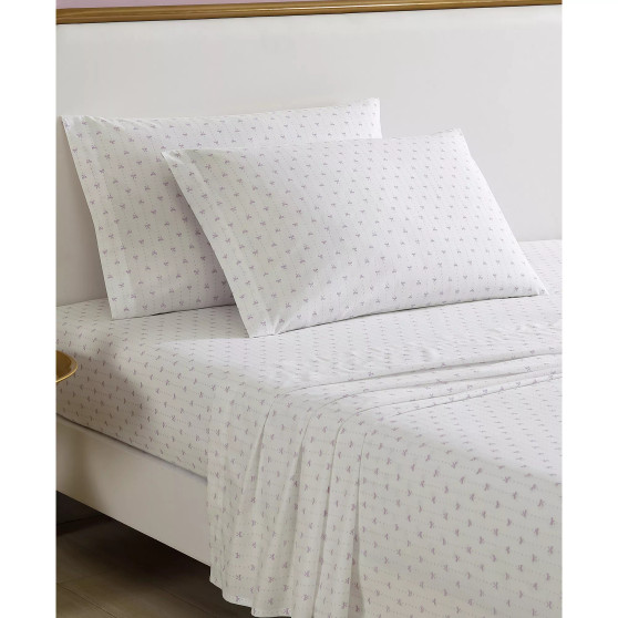 3 Piece Ribbon Pinstripe Sheet Set, Twin