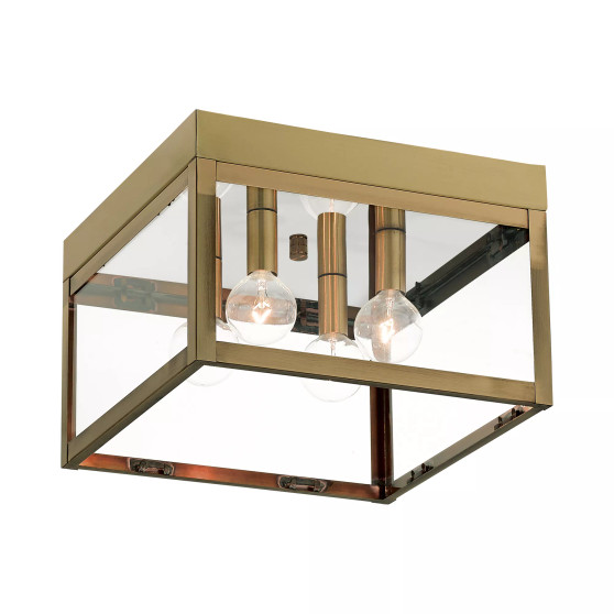 Nyack 4-Light Flush Mount
