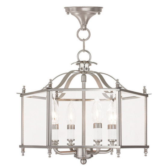 Livingston 4-Light Semi Flush