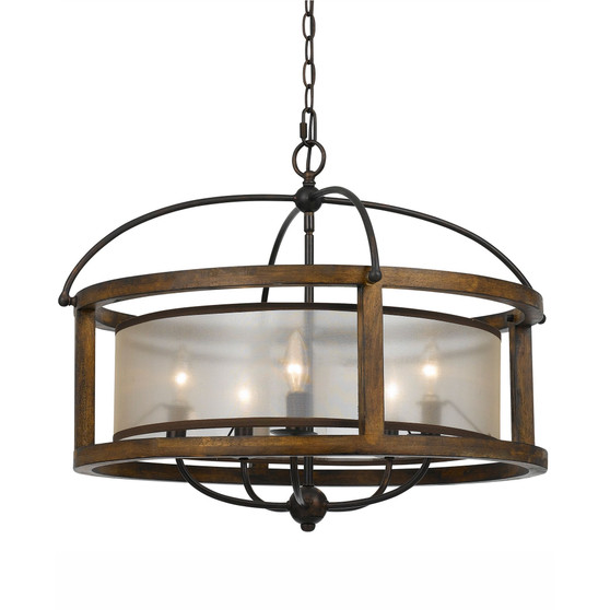 5-Light Round Chandelier