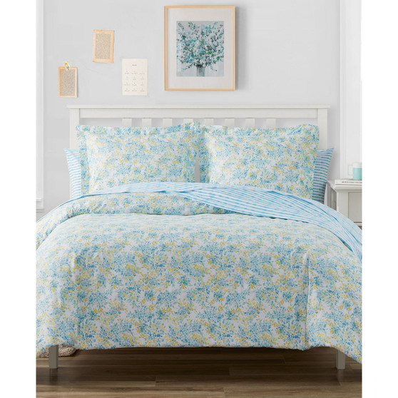Happy Floral Comforter Set, Twin