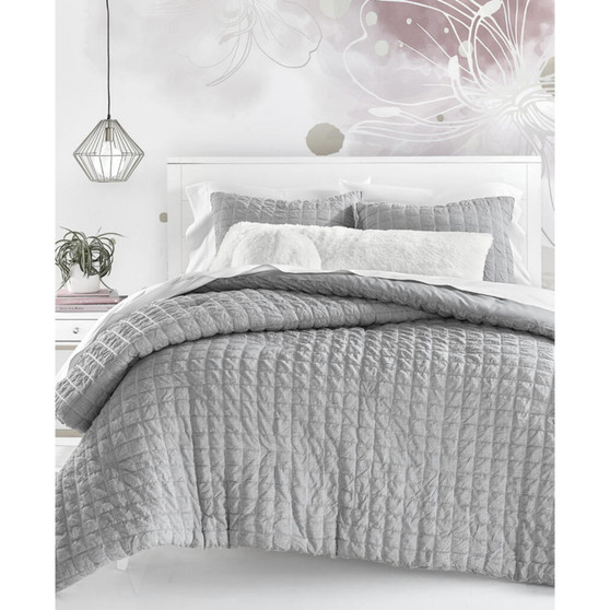 Seersucker 2-Pc. Comforter Set, Twin, Created for Macy's