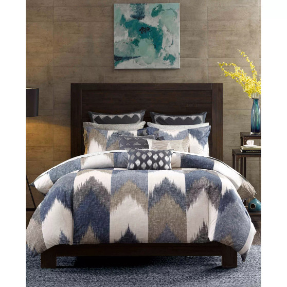 Alpine Chevron Stripe 3-Pc. Duvet Cover Set, Full/Queen