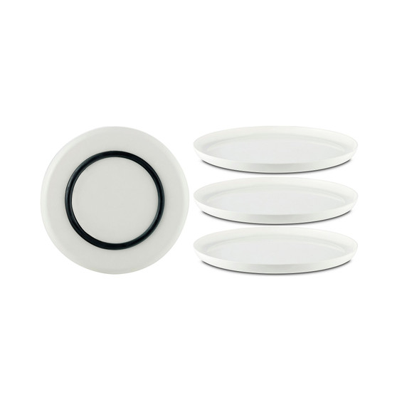 Non-slip Unbreakable Large Plate SET OF 4