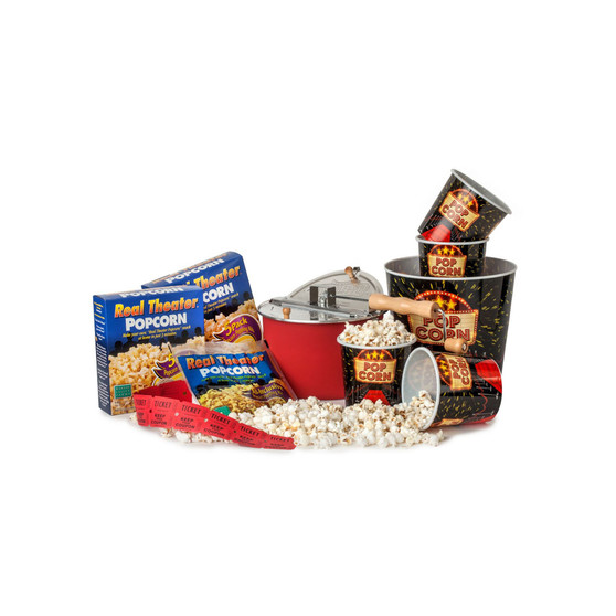 Red Carpet Whirley Pop Popcorn Set