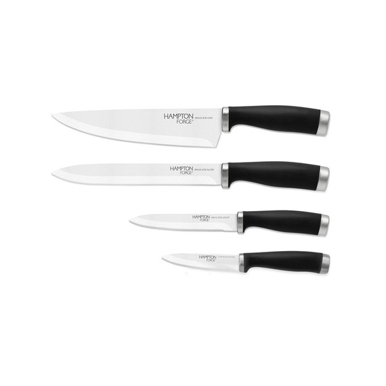 4 Piece Epicure Soft Grip Cutlery Set