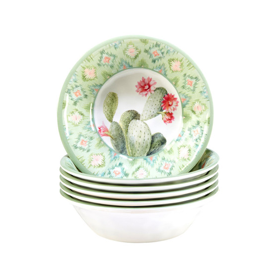 Desert Beauty Melamine Bowl Set, 6 Piece
