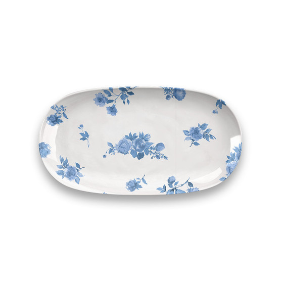 Cottage  Floral Platter Small