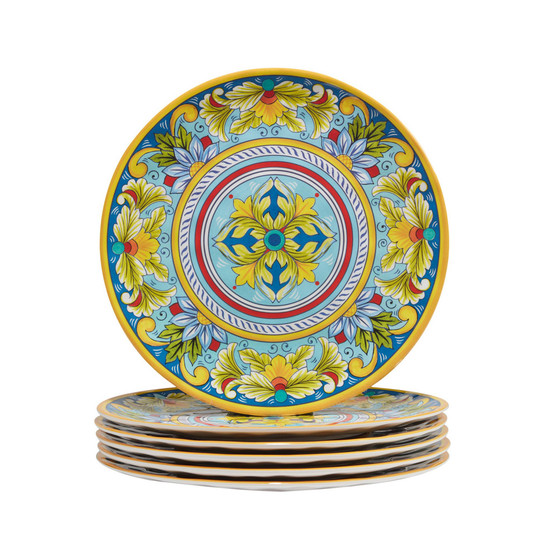Palermo Melamine Dinner Plate, Set of 6