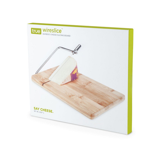 Wire Slice Bamboo Cheese Slicing Board