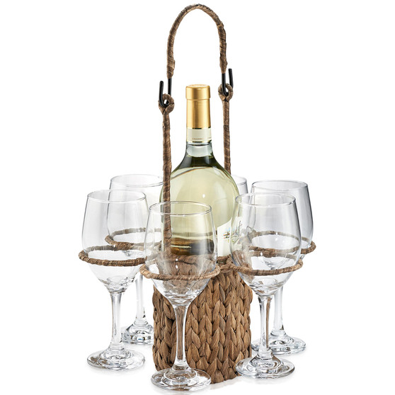 Masonware Garden Terrace Wine Tote Set