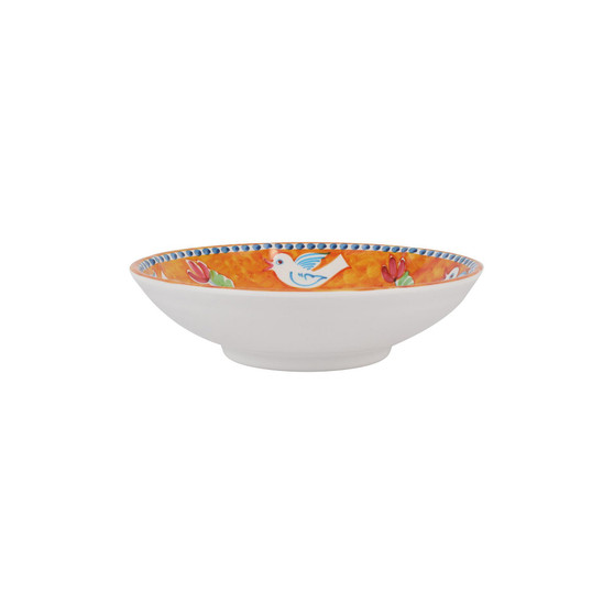 Melamine Campagna Uccello Pasta Bowl