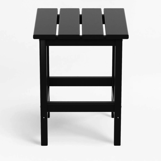 All-Weather Outdoor Patio Poly Adirondack Side Table