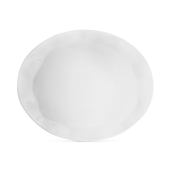 Ruffle Melamine 21" x 17" Turkey Platter