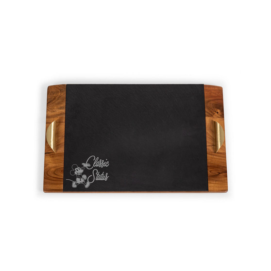 Disney's Mickey Mouse Covina Acacia and Slate Charcuterie Board