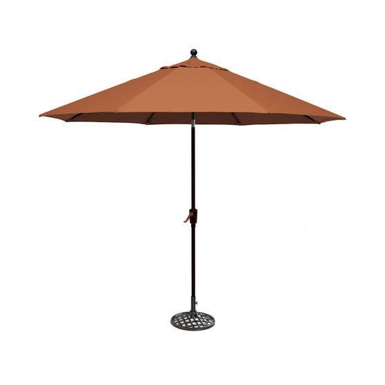Chateau Outdoor 11' Push Button Tilt Umbrella with Base, Created for Macy's