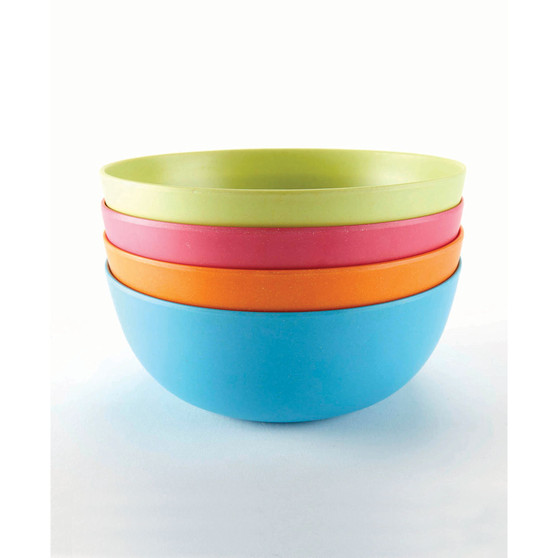 Bamboo Fiber Bowls, Set of 4